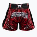 Pánské tréninkové šortky Venum Wolf Attack Muay Thai Shorts black/red