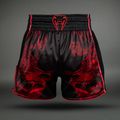 Pánské tréninkové šortky Venum Wolf Attack Muay Thai Shorts black/red 2