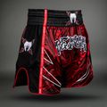 Pánské tréninkové šortky Venum Wolf Attack Muay Thai Shorts black/red 3