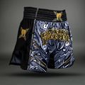 Pánské tréninkové šortky Venum Wolf Attack Muay Thai Shorts black/grey 3