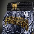 Pánské tréninkové šortky Venum Wolf Attack Muay Thai Shorts black/grey 4
