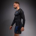 Rashguard Longsleeves Venum Thunder Dragon black/royal blue 4