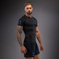 Pánský rashguard Venum Thunder Dragon black/royal blue 3