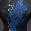 Rashguard Venum Thunder Dragon black/royal blue 5