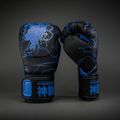 Boxerské rukavice Venum Thunder Dragon Boxing black/royal blue 2