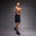 Pánské tréninkové šortky Venum Thunder Dragon Training Black/Royal Blue 4