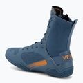 Boxerské boty Venum Elite Neo Boxing steel blue/orange 3