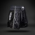 Treninkové šortky Venum Stealth Muay Thai black/white 3