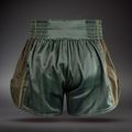 Treninkové šortky Venum Stealth Muay Thai Khaki/Dark Green 2