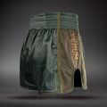 Treninkové šortky Venum Stealth Muay Thai Khaki/Dark Green 4
