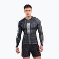Pánský rashguard s dlouhým rukávem Venum Karate Combat black/grey