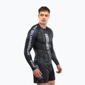 Pánský rashguard s dlouhým rukávem Venum Karate Combat black/grey 3