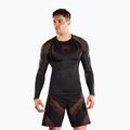Rashguard pánský s dlouhým rukávem Venum No-Gi 6.0 Rashguard black/brown