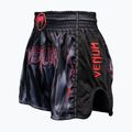 Pánské tréninkové šortky Venum Demon Muay Thai black/grey 3