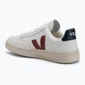 Dámské tenisky VEJA V-12 Leather white/marsala/nautical 3