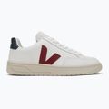 Pánské boty VEJA V-12 kožené white/marsala/navy 2