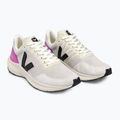 Dámské běžecké boty VEJA Marlin V-Knit chalk/black/ultraviolet 8
