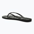 Dámské žabky ROXY Viva Stamp II black/white 3