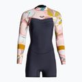 Dámský neopren   ROXY 2/2 Syncro LS BZ QLCK jet gry/coral flme/temple gold 2