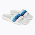 Pánské žabky Quiksilver Rivi Wordmark Slide white/white/blue 5
