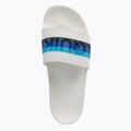 Pánské žabky Quiksilver Rivi Wordmark Slide white/white/blue 6