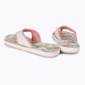 Dámské žabky ROXY Coastin Print 2021 white/pink 3