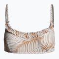 Horní díl plavek ROXY Palm Tree Dream Bralette 2021 toast/palm tree