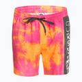 Quiksilver pánské plavecké šortky Surfsilk Acid Wash 18' pink/orange EQYBS04671-MJY6 5