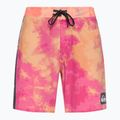 Quiksilver pánské plavecké šortky Surfsilk Acid Wash 18' pink/orange EQYBS04671-MJY6