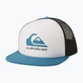 Dětská baseballová čepice Quiksilver Foamslayer Youth white/blue