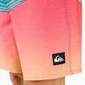 Quiksilver Surfsilk Panel 18' pánské plavecké šortky šedo-oranžové EQYBS04658-NLQ6 4