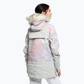 Dámská snowboardová bunda ROXY Chloe Kim Overhead 2021 gray violet marble 4