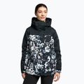 Dámská snowboardová bunda ROXY Jetty Block 2021 true black black flowers