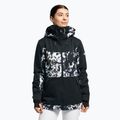 Dámská snowboardová bunda ROXY Presence Parka 2021 true black black flowers