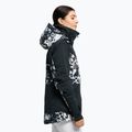 Dámská snowboardová bunda ROXY Presence Parka 2021 true black black flowers 3