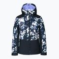 Dětská snowboardová bunda ROXY Silverwinter 2021 true black black flowers