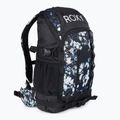 Dámský batoh na snowboard ROXY Tribute 2021 true black black flowers 2