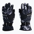 Dámské snowboardové rukavice ROXY Jetty 2021 true black future flower 3