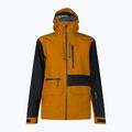 Quiksilver pánská snowboardová bunda Hlpro S Carlson 3l Gore-Tex yellow/black EQYTJ03383