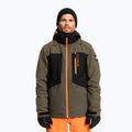 Pánská snowboardová bunda Quiksilver Dawson zelená EQYTJ03389