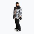 Quiksilver Morton pánská snowboardová bunda černobílá EQYTJ03375 2