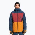 Quiksilver Sycamore pánská snowboardová bunda námořnická modrá a červená EQYTJ03335