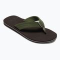 Quiksilver pánské žabky Molokai Layback Textured brown AQYL101266 9