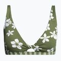 Horní díl plavek ROXY Retro Revo Twist Bra 2021 loden green surfrider spirit s