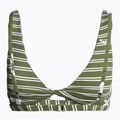Horní díl plavek ROXY Retro Revo Twist Bra 2021 loden green surfrider spirit s 2