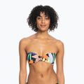 Horní díl plavek ROXY Color Jam Bandeau 2021 anthracite flower jammin 5