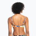 Horní díl plavek ROXY Color Jam Bandeau 2021 anthracite flower jammin 8