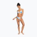 Horní díl plavek ROXY Love The Surf Knot 2021 azure blue palm island 3