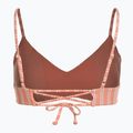 Horní díl plavek ROXY Into The Sun Athletic Triangle 2021 papaya punch novelta stripe h 2