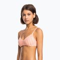 Horní díl plavek ROXY Into The Sun Athletic Triangle 2021 papaya punch novelta stripe h 5